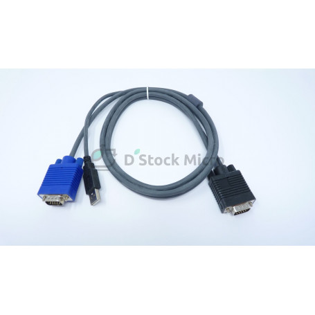 dstockmicro.com Generic VGA to VGA/USB cable