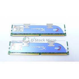 Mémoire RAM KINGSTON KHX6400D2K2/2G 2 GB Kit (2 x 1 GB) 800 MHz - PC2-6400 (DDR2-800) DDR2