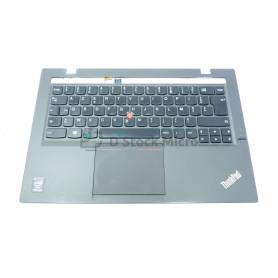 Palmrest - Touchpad - Clavier 60.4LY10.004 - 60.4LY10.004 pour Lenovo Think Pad X1 Carbon (Type 20A7, 20A8)