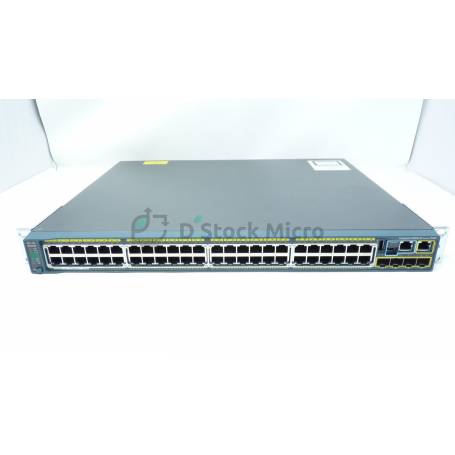 dstockmicro.com Switch Cisco Catalyst serie 2960-S - WS-C2960S-48LPS-L V04 - 10/100/1000 Mbps - POE