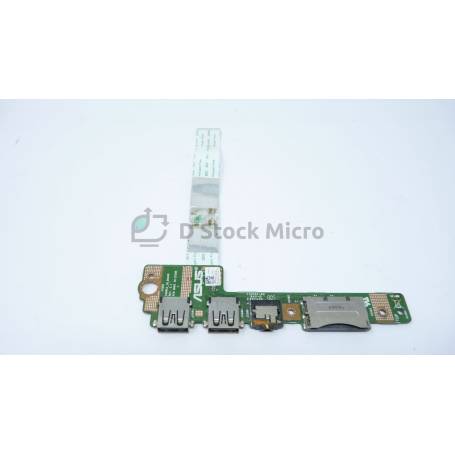 dstockmicro.com USB board - Audio board - SD drive 60NB0060-IO2000 - 60NB0060-IO2000 for Asus VivoBook S500CA-CJ039H 