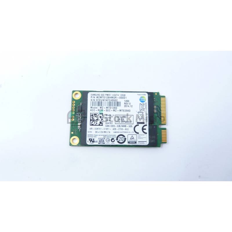 Samsung MZMTE128HMGR-000D1 128GB mSATA SSD / 0VH761 - FRANCE / TVA