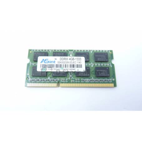 dstockmicro.com ASint SSA302G08-GDJEC 4GB 1333MHz RAM Memory - PC3-10600S (DDR3-1333) DDR3 SODIMM