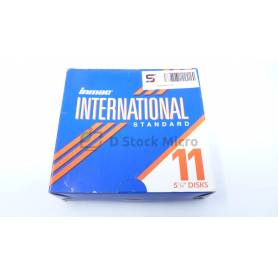 Boîte de 11 Disquettes floppy inmac International Standard 5"1/4