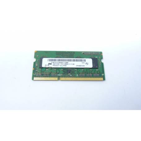 dstockmicro.com Mémoire RAM Micron MT8JTF25664HZ-1G6M1 2 Go 1600 MHz - PC3-12800S (DDR3-1600) DDR3 SODIMM