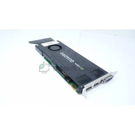 dstockmicro.com Carte vidéo LENOVO PCI-E Nvidia Quadro K4000 3 Go GDDR5 - 2 x DisplayPort DVI - 03T8312
