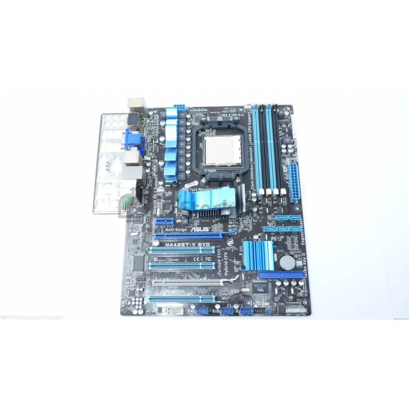 Plaque Arrière I/O Shield Pour Carte Mère ASUS M4A88T-V EVO – En PLA, Occasion