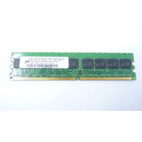 Mémoire RAM Micron MT18HTF12872AY-667B3 1 Go 667 MHz - PC2-5300E (DDR2-667) DDR2 ECC Unbuffered DIMM
