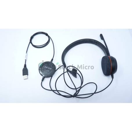 dstockmicro.com Jabra Evolve 20 UC / HSC016 Wired Headset - USB