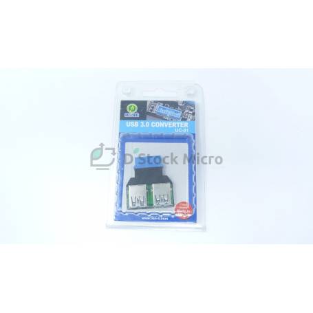 dstockmicro.com Adaptateur / USB 3.0 Converter Lian Li UC-01 - USB 3.0 Type A vers USB 3.0 20 broches