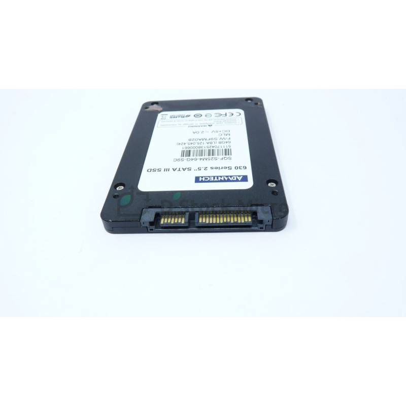 Advantech 630 Series SATA III Solid State Drive SSD SQF-S25M4-64G-S9C  64GB