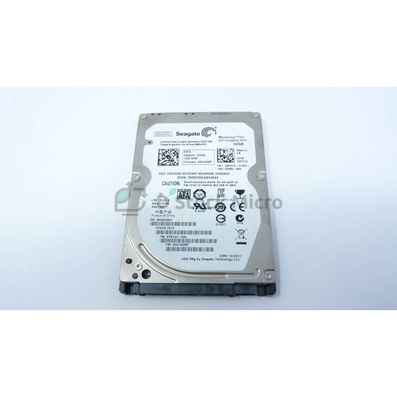 Seagate ST320LT014 320 Go 2.5" SATA Hard disk drive HDD 7200 rpm