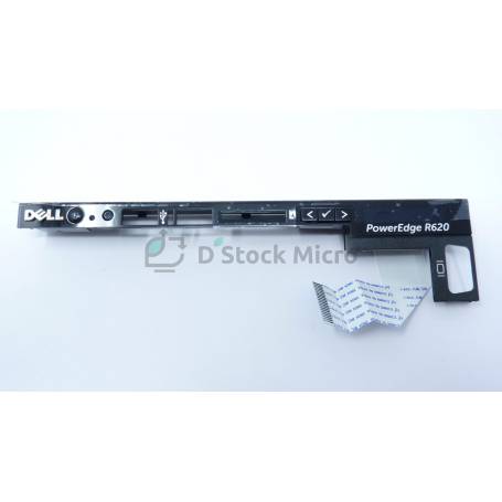 dstockmicro.com Front Control Panel Bezel 017W95 / 17W95 pour Dell PowerEdge R620 - Neuf