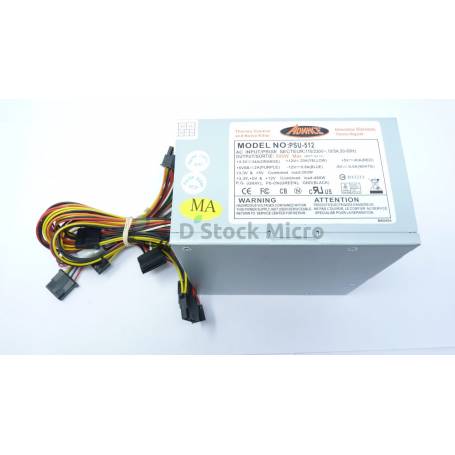 dstockmicro.com ADVANCE PSU-512 Power Supply - 500W