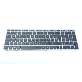 Clavier QWERTY ESPAGNOL 641181-071 pour HP Elitebook 8570p,8560p