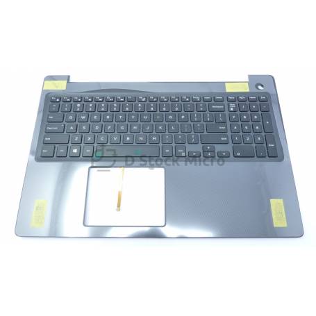 dstockmicro.com Palmrest US Qwerty Keyboard 04XDNR / 0P4MKJ - 03NVJK for Dell Inspiron 3580 3581 - New