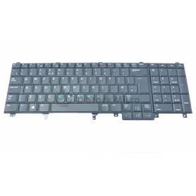 Clavier QWERTY - NSK-DW4BC 0U - 04XJCD pour DELL Latitude E5520,Latitude E5530,Latitude E6520,Latitude E6530,Latitude E6540