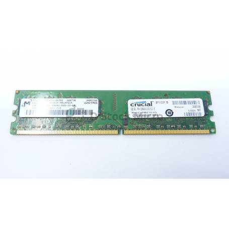 dstockmicro.com Mémoire RAM Micron MT16HTF12864AY-667B3 1 Go 667 MHz - PC2-5300U (DDR2-667) DDR2 DIMM