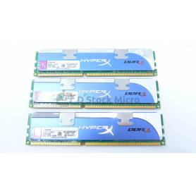 RAM KINGSTON KHX1600C8D3K3/6GX 6 GB Kit (3 x 2 GB) 1600 MHz - PC3-12800 (DDR3-1600) DDR3