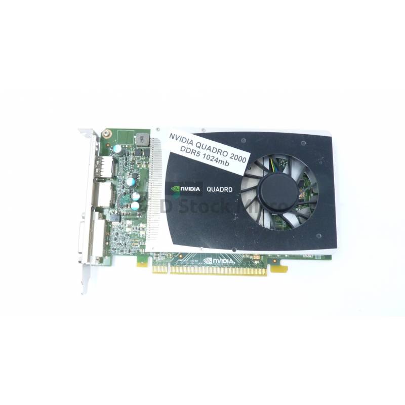 NVIDIA Quadro 2000 1GB GDDR5 PCI-E Video Card - 02PNXF