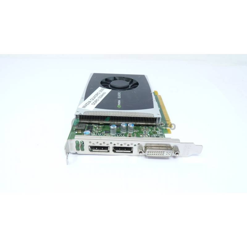 nVIDIA Quadro 2000 1 Go GDDR5 (Dell CN-0GGMPW) DVI 2X DisplayPort PCI-E #125705
