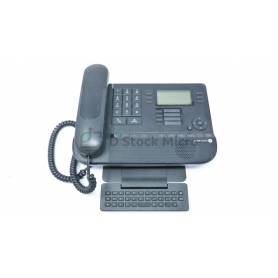 Téléphone IP Alcatel-Lucent 8028 Avec clavier - Noir avec prise casque - POE
