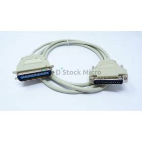 Câble Gelcom 57701 pour imprimante parallèle DB25M / C36M - 2m