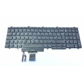 Keyboard AZERTY - MP-13P3 - 0T9RCN for DELL Precision 7720