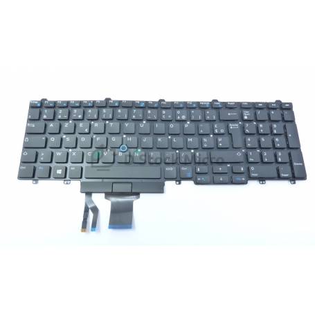 dstockmicro.com Keyboard AZERTY - MP-13P3 - 0T9RCN for DELL Precision 7720