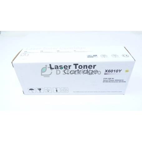 dstockmicro.com Laser Toner Cartridge Yellow X6010Y for Xerox Phaser 6000/6010