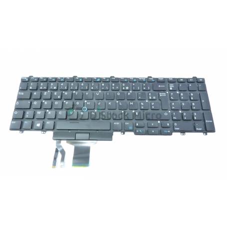 dstockmicro.com Keyboard AZERTY - SN7232 - 0T9RCN for DELL Precision 7520