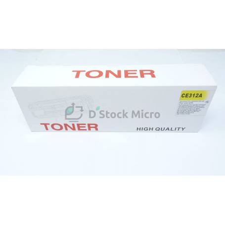 dstockmicro.com Toner Jaune CE312A/CRG329/729/129 pour HP Laserjet Pro CP1021/CP1022