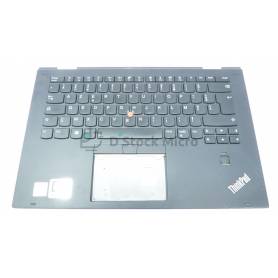 Palmrest - Clavier 460.0A91K.0004 - SM10M69727 pour Lenovo ThinkPad X1 Yoga 2nd Gen (Type 20JE)