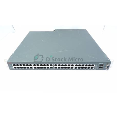 dstockmicro.com Switch Avaya ERS (Ethernet Routing Switch) 5650TD PoE 48 ports 10/100/1000 Mbps Testé électriquement, Non Reset
