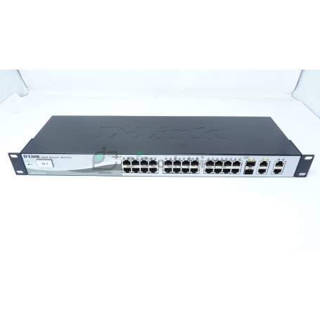 Switch D-LINK DES-1210-28 - 24 x 10/100 + 2 x combined Gigabit SFP + 2 x  10/100/1000 - Rackable