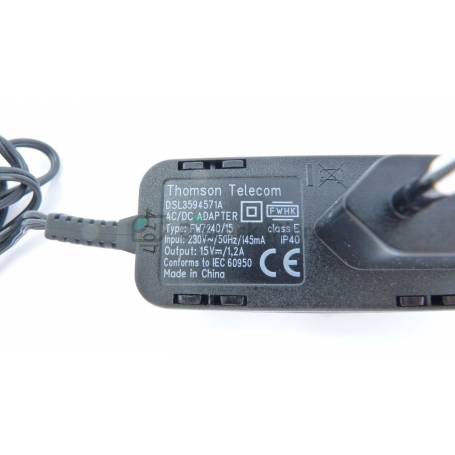 Chargeur D'origine HP Compaq 174371-001 18.5V 2.7A 50W - Occasion Fonctionnel, Compatible