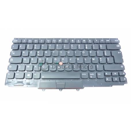 Clavier Lenovo ThinkPad X390 Yoga AZERTY FR Repose mains complet + coque inférieure